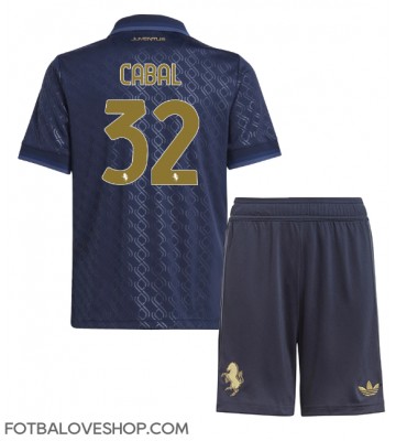 Juventus Juan Cabal #32 Dětské Alternativní Dres 2024-25 Krátký Rukáv (+ trenýrky)